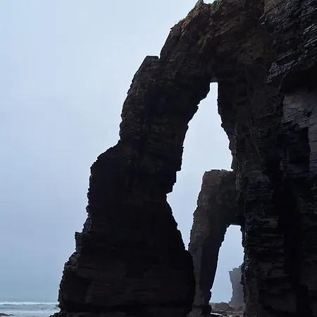 Casa Diego, Primera Linea De Playa Junto A Catedrales Баррейрос